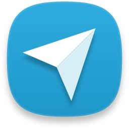 电报标志 PNG免抠(256x256)