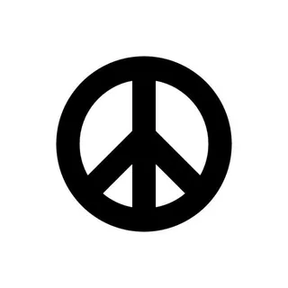 和平符号 PNG免抠