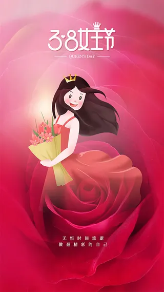 38女神节海报,妇女节,女神节,三八妇女节,38女王节