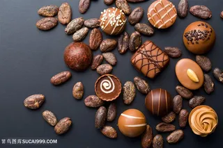 美味的巧克力食物高清图片