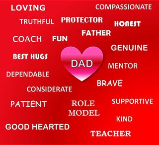 父亲节快乐创意海报图片