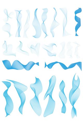 矢量科技线条装饰