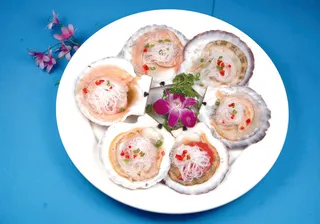 蒜茸粉丝蒸元贝