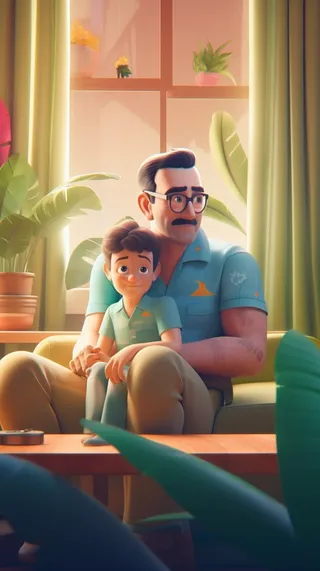 父亲 父亲节 温馨 坚强 爱护 关怀 教育 快乐 幸福 父爱