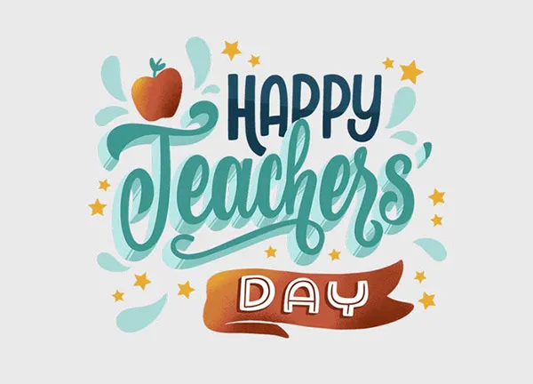 感恩节教师节手绘卡通字体eps,ai矢量模版下载