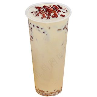 红豆奶茶图片饮料图片