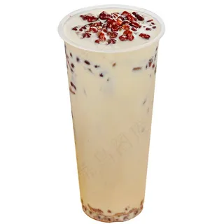 红豆奶茶图片饮料图片