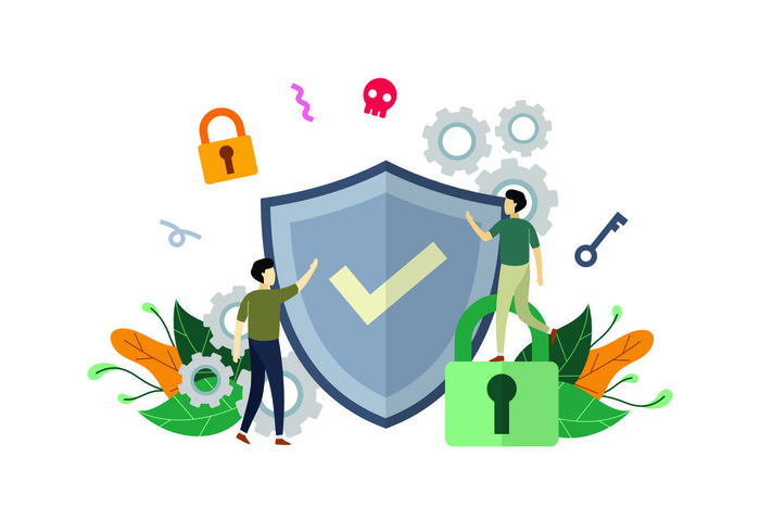 扁平化人物场景办公互联网等距ai矢量设计网页海报UI素材插画