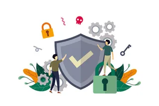 扁平化人物场景办公互联网等距ai矢量设计网页海报UI素材插画