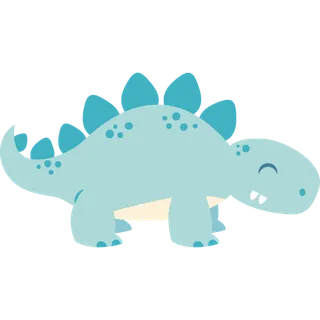 卡通恐龙生日宝宝宴派对素材恐龙派对免扣素材