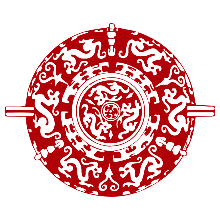 红色喜庆简约风传统吉祥纹样纹路纹理免扣PNG素材图片 (30)