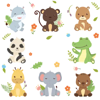 动物 可爱的动物 野生动物 放 涂鸦