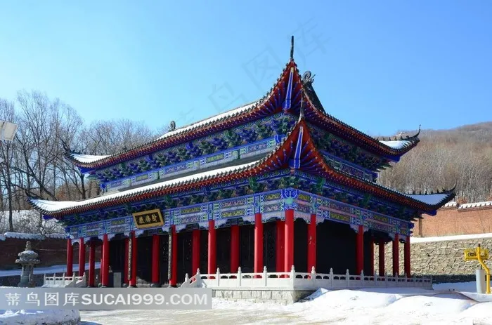 万德寺卧佛殿侧拍