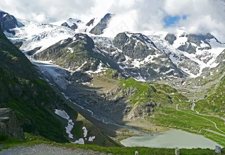阿尔卑斯山脉雪山风景图片 阿尔卑斯山脉雪山风景图片