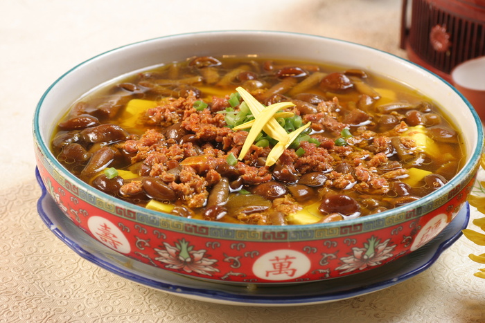 醋椒豆腐 18元