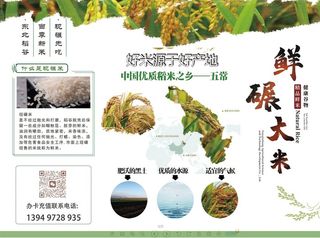 五常大米128克单页500张