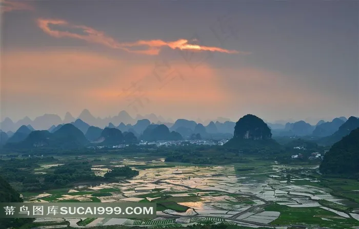 湖北乌龙泉风景素材
