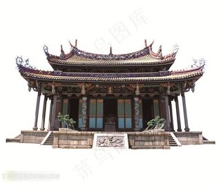 中国传统建筑素材图片