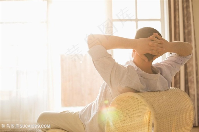 享受人生幸福人物高清图