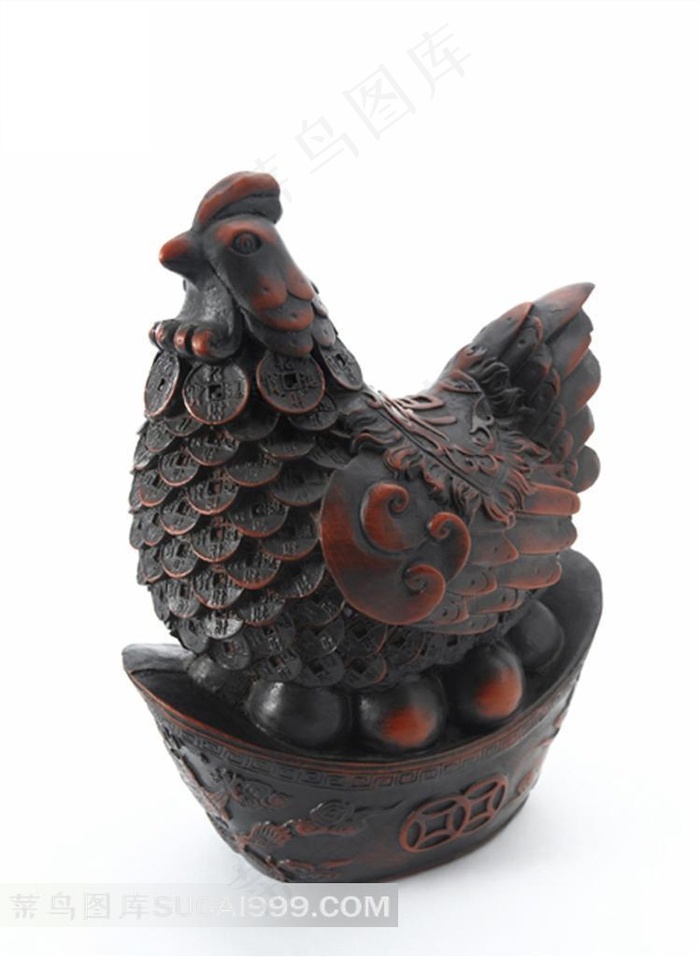 元宝鸡艺术品摄影素材