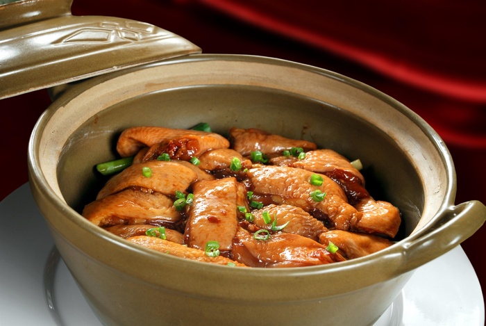 石锅煲类火锅川菜特色菜沙窝走地鸡