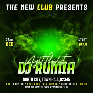 设计晚会海报psd素材