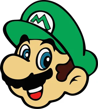 超级玛丽绿色卡通