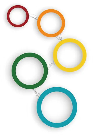 绿色卡通形状少儿兴趣班