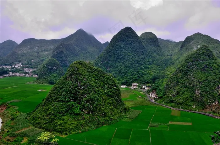 贵州万峰林风景素材