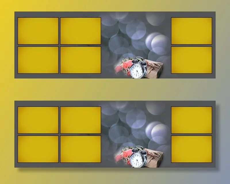 照片画册psd素材