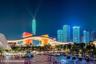 深圳70周年国庆灯光秀