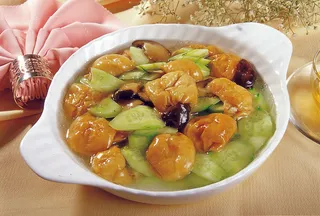 0711c-1220冬菇青瓜油面筋   12元