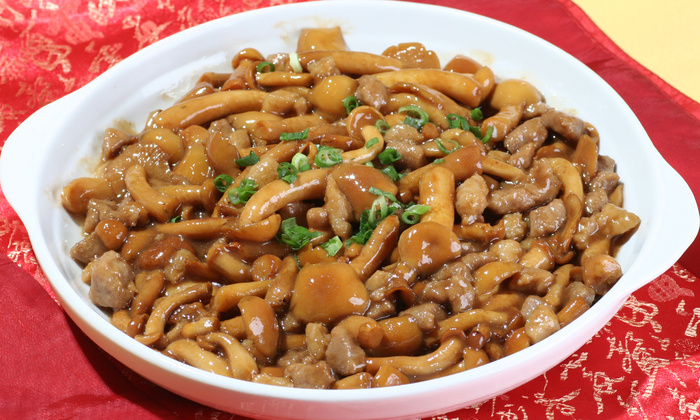 酱肉滑仔蘑