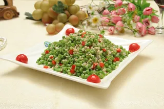 高粱米焖豆角 15