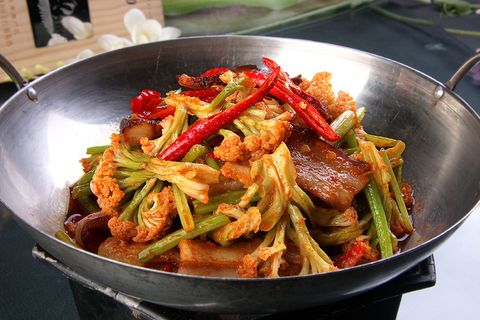 干锅腊味菜花48例