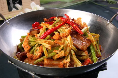 干锅腊味菜花48例 干锅腊味菜花48例