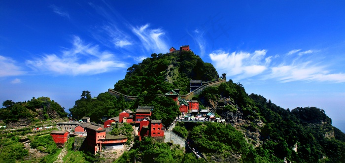 武当山金顶风景