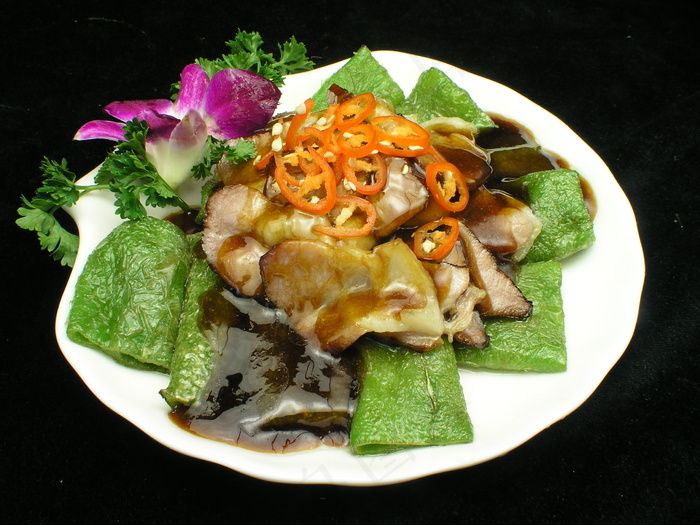 0034虎皮尖椒炒腊肉