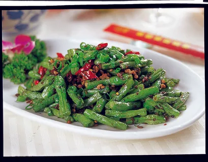 干煸豆角 干煸豆角