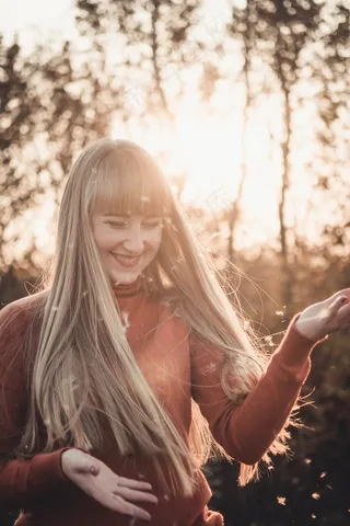 逆光非主流写真图片