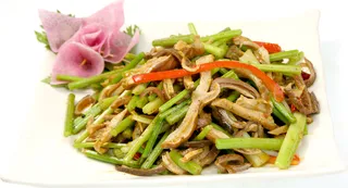 44 湘味炒肚丝 阜平饺子城