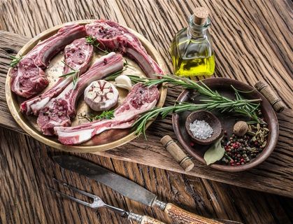 肉类动物排骨食物美食西餐图片