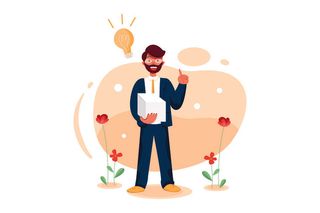 扁平化人物场景办公互联网等距ai矢量设计网页海报UI素材插画