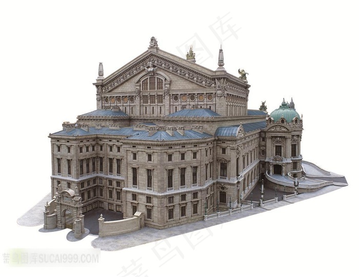 风景名胜西方建筑