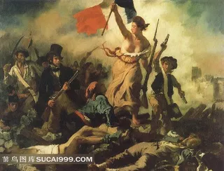 法国的七月革命  世界名画