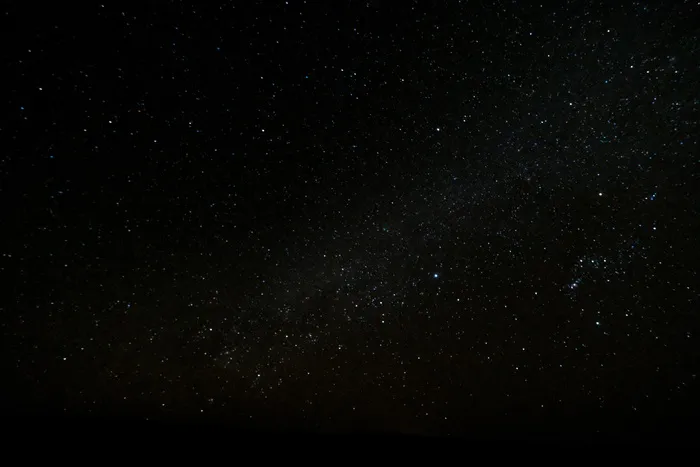 黑色星空摄影素材
