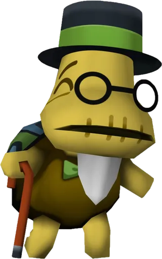 动森小乌龟卡通简笔素材