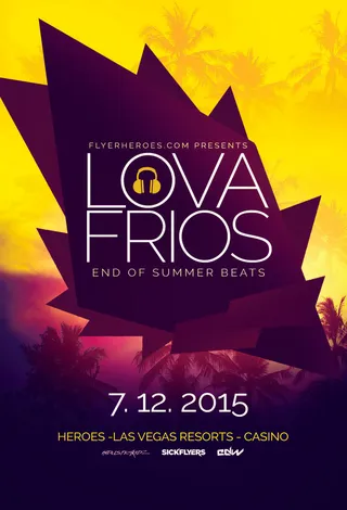 科技感多边形海报模板