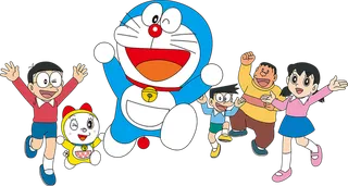 哆啦A梦人物素材卡通