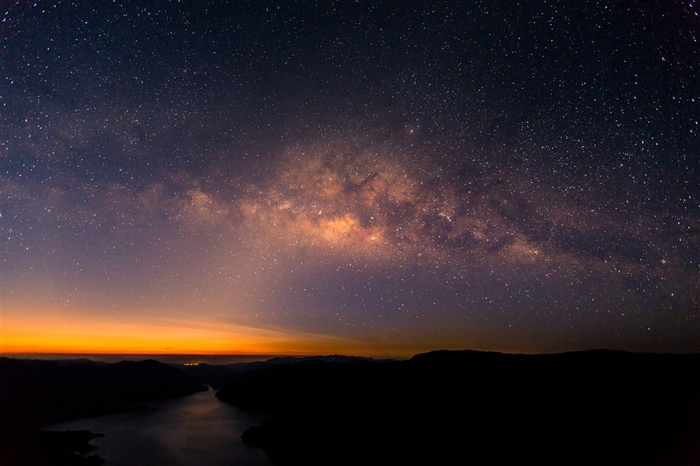 浪漫星空图片